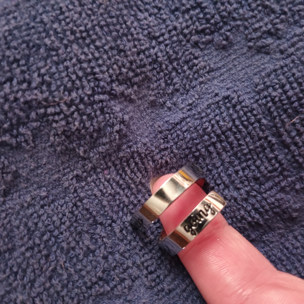 Silver Inspirational Rings - Picture 4 of 4